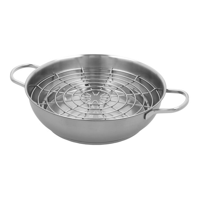 Demeyere Resto 4-pc Stainless Steel Stovetop Smoker Set