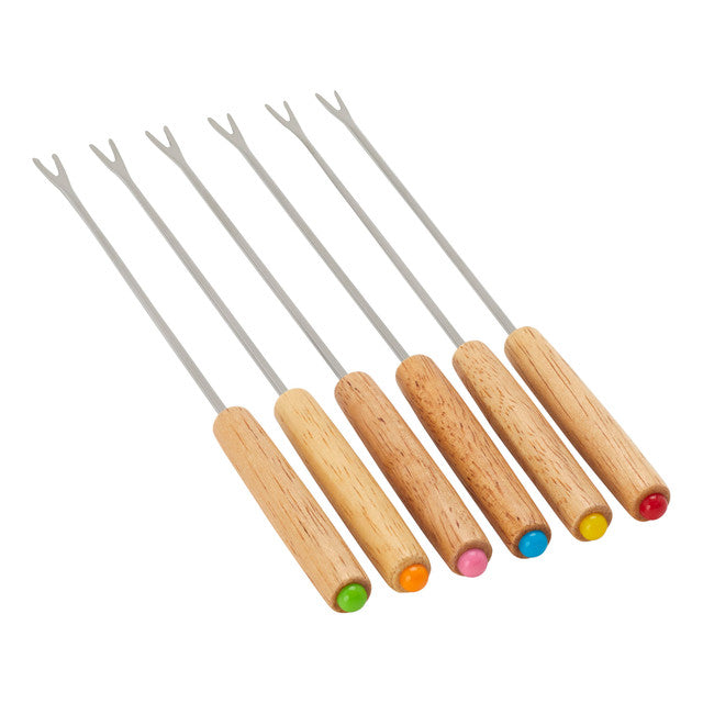 ZWILLING Cookware Specialties 8-inch Fondue Pot with 6 Forks