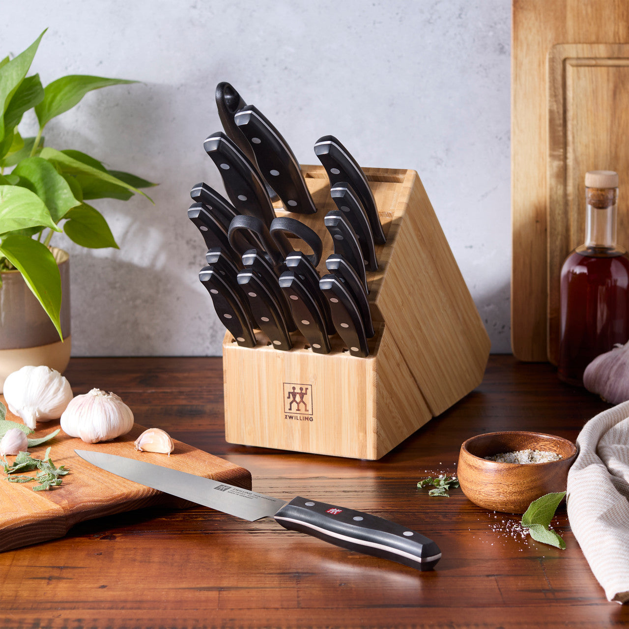 ZWILLING TWIN Signature 19-pc Knife Block Set