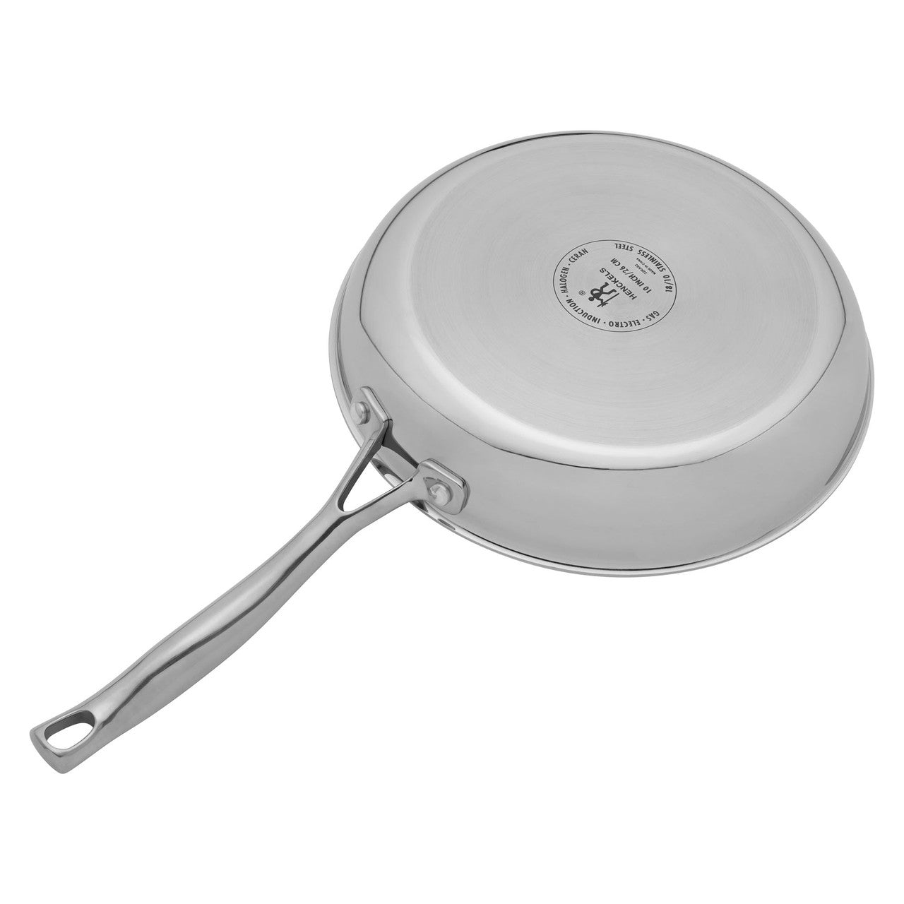 Henckels CLAD H3 10-inch Stainless Steel Fry Pan with Lid