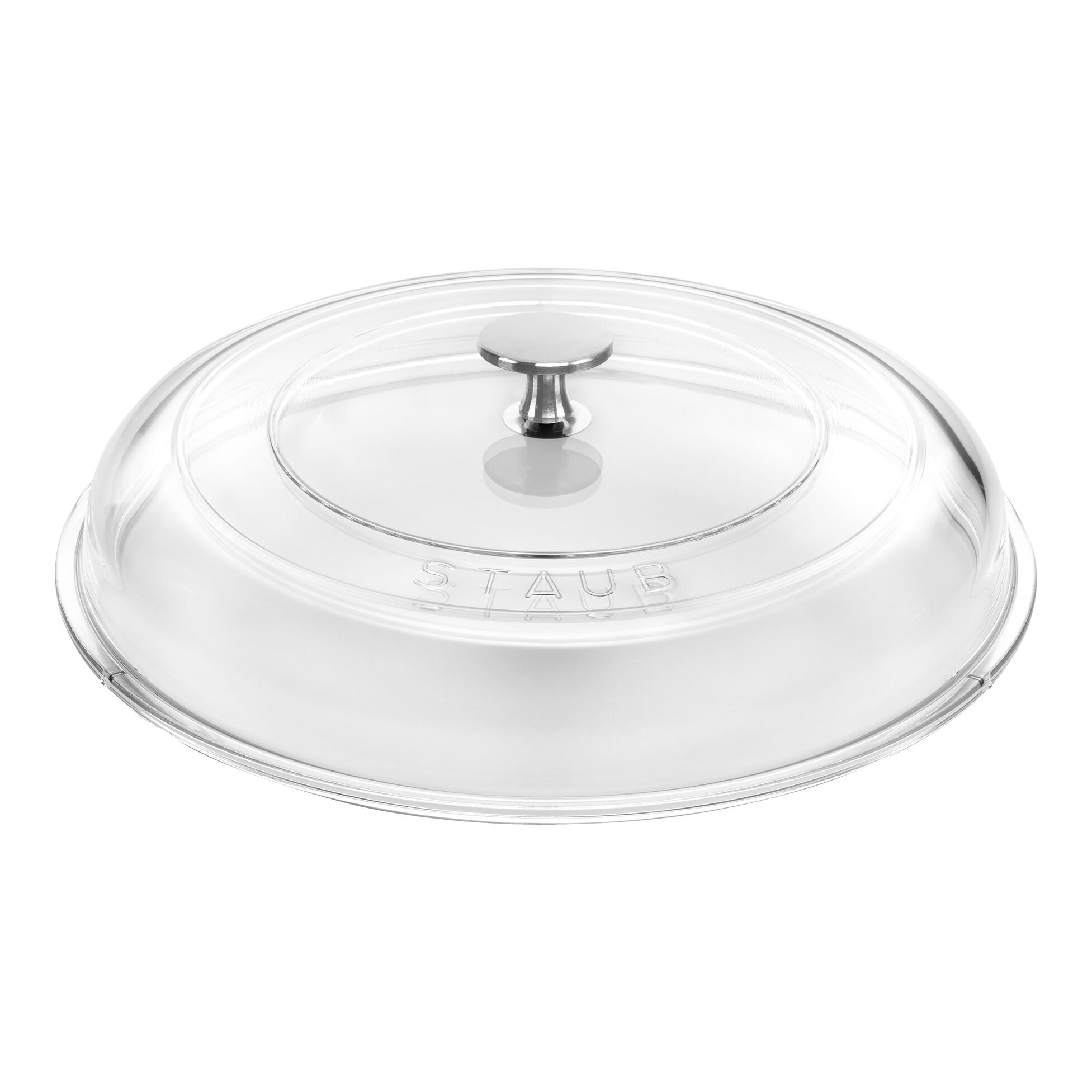 Staub Cast Iron 3.5-qt Braiser with Glass Lid - White