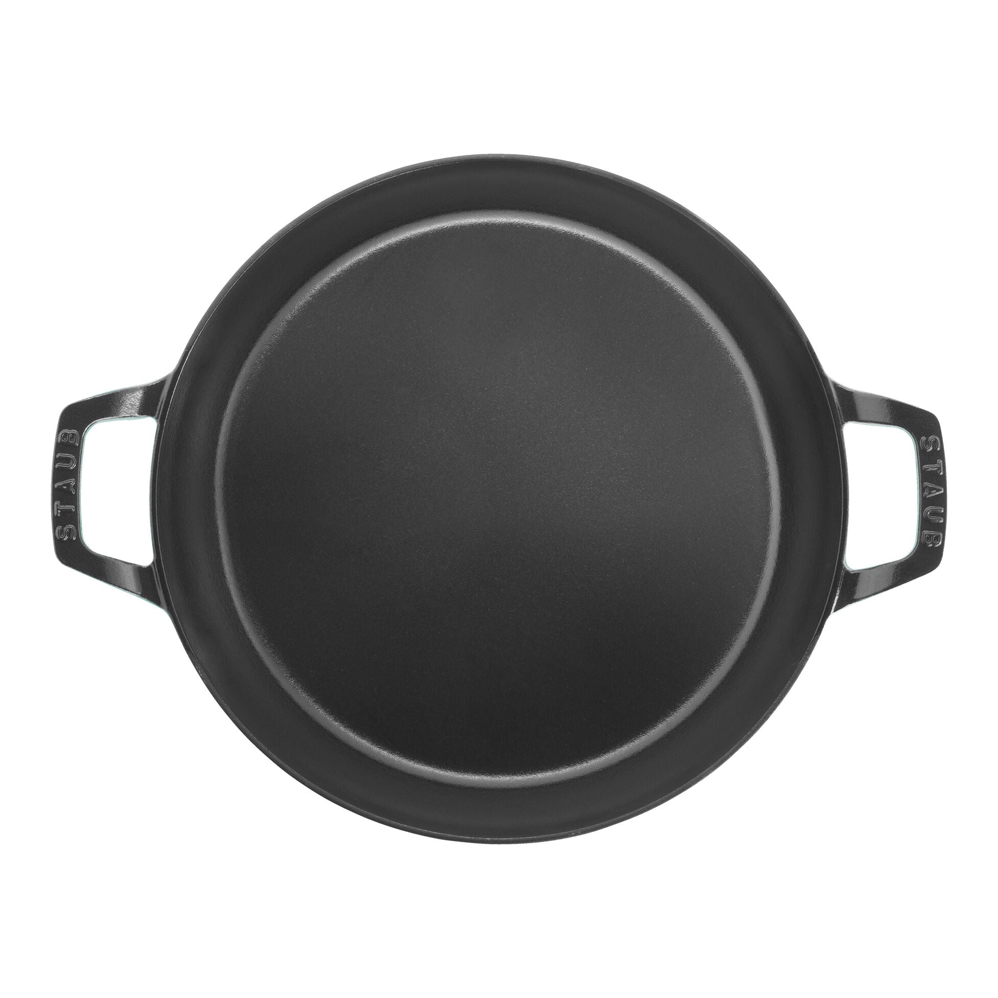 Staub Cast Iron 3.5-qt Braiser with Glass Lid - White