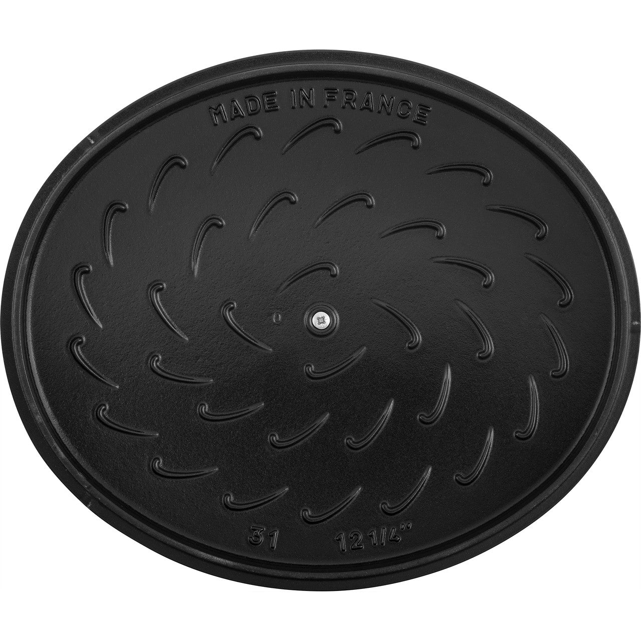Staub Cast Iron 6.25-qt Wide Oval Dutch Oven - Black