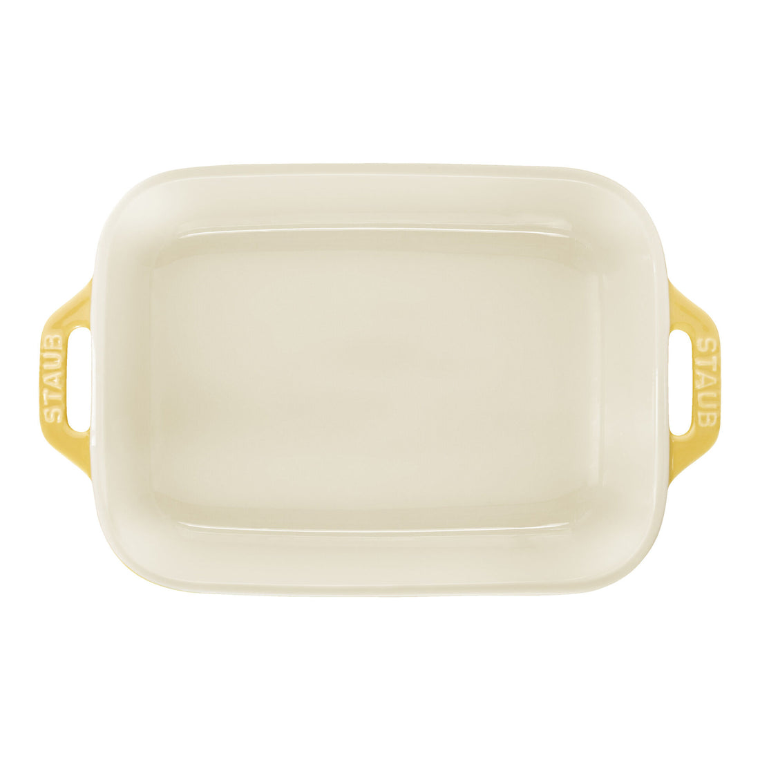 Staub Stoneware 2-pc Rectangular Baking Dish Set - Citron