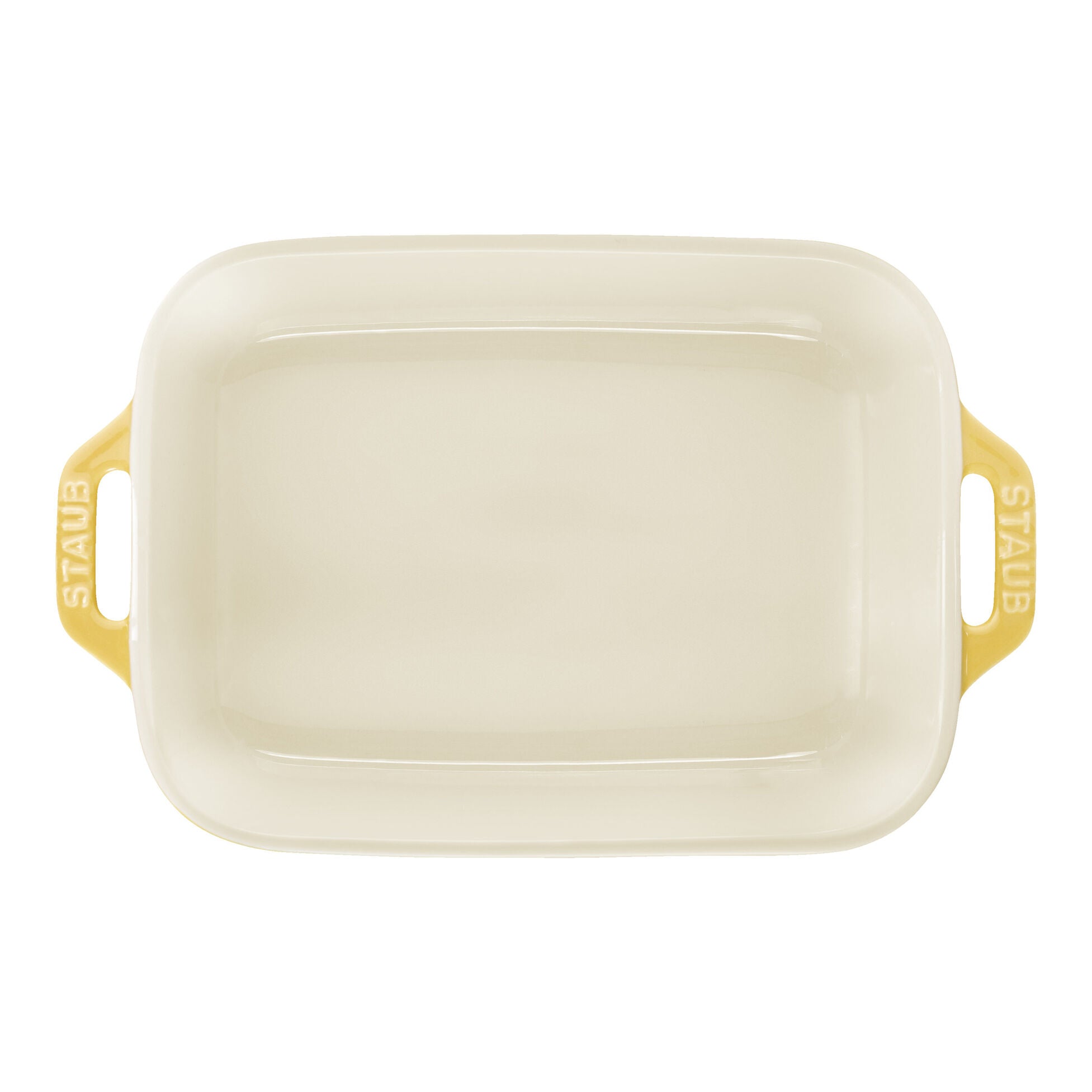 Staub Stoneware 2-pc Rectangular Baking Dish Set - Citron