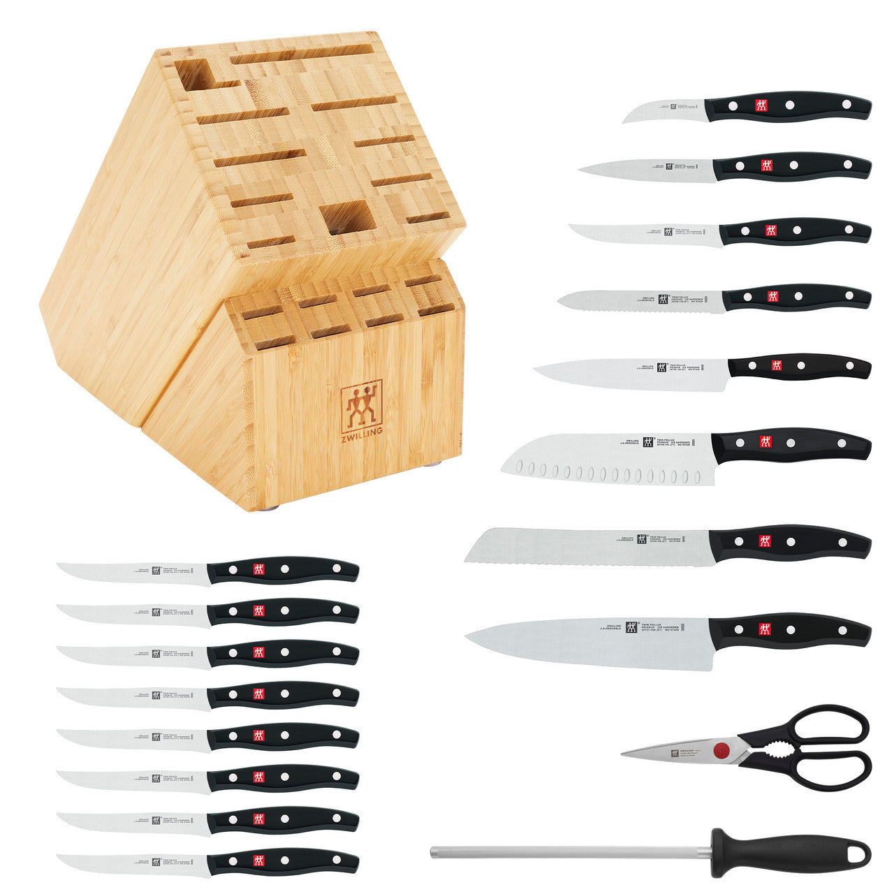ZWILLING TWIN Signature 19-pc Knife Block Set