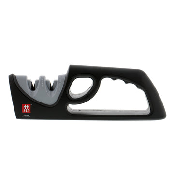 ZWILLING 2-stage Pull-Through Sharpener-Gray