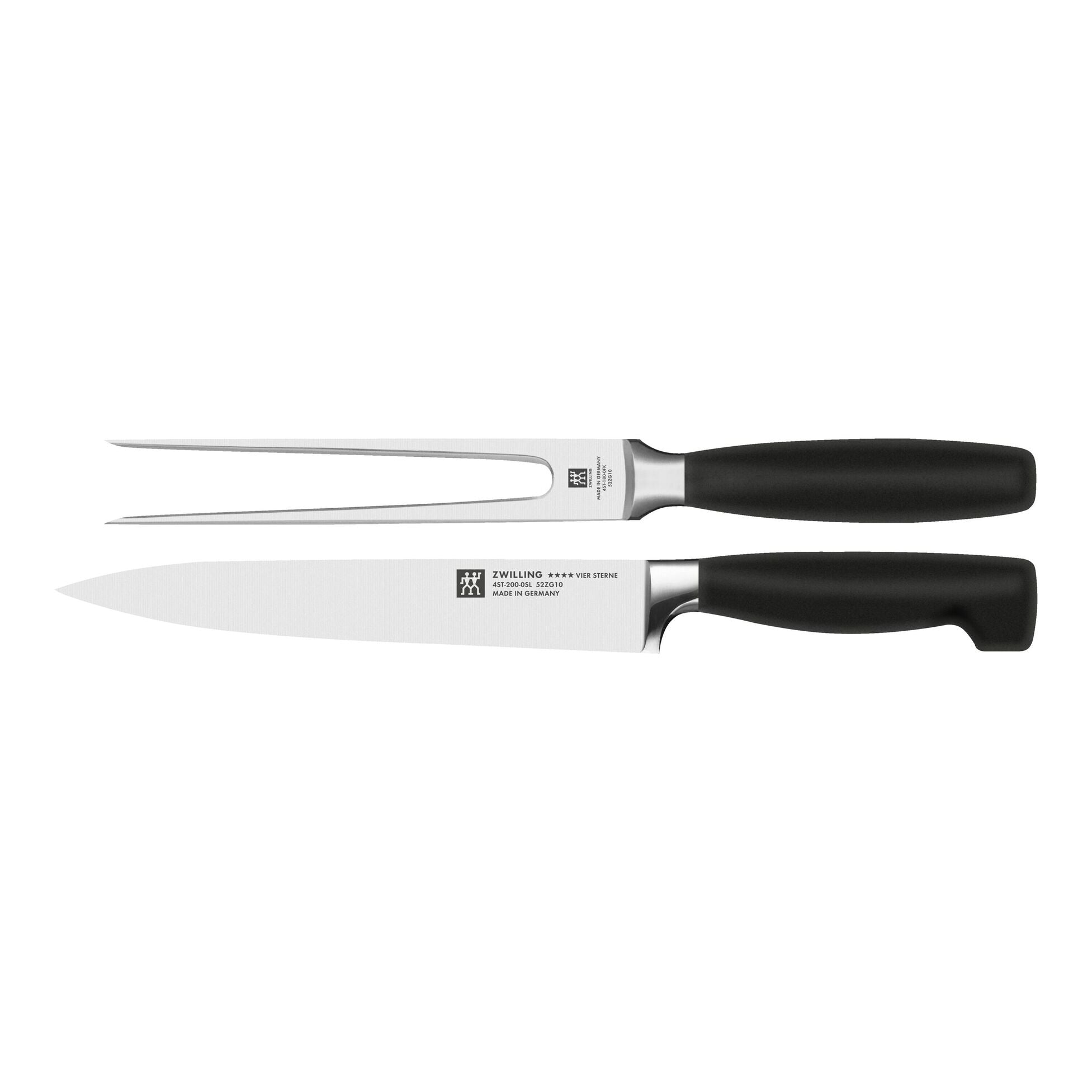 ZWILLING Four Star 2-pc Carving Knife & Fork Set