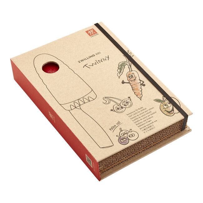 ZWILLING Twinny 4.25 inch, Chef's Knife - Red