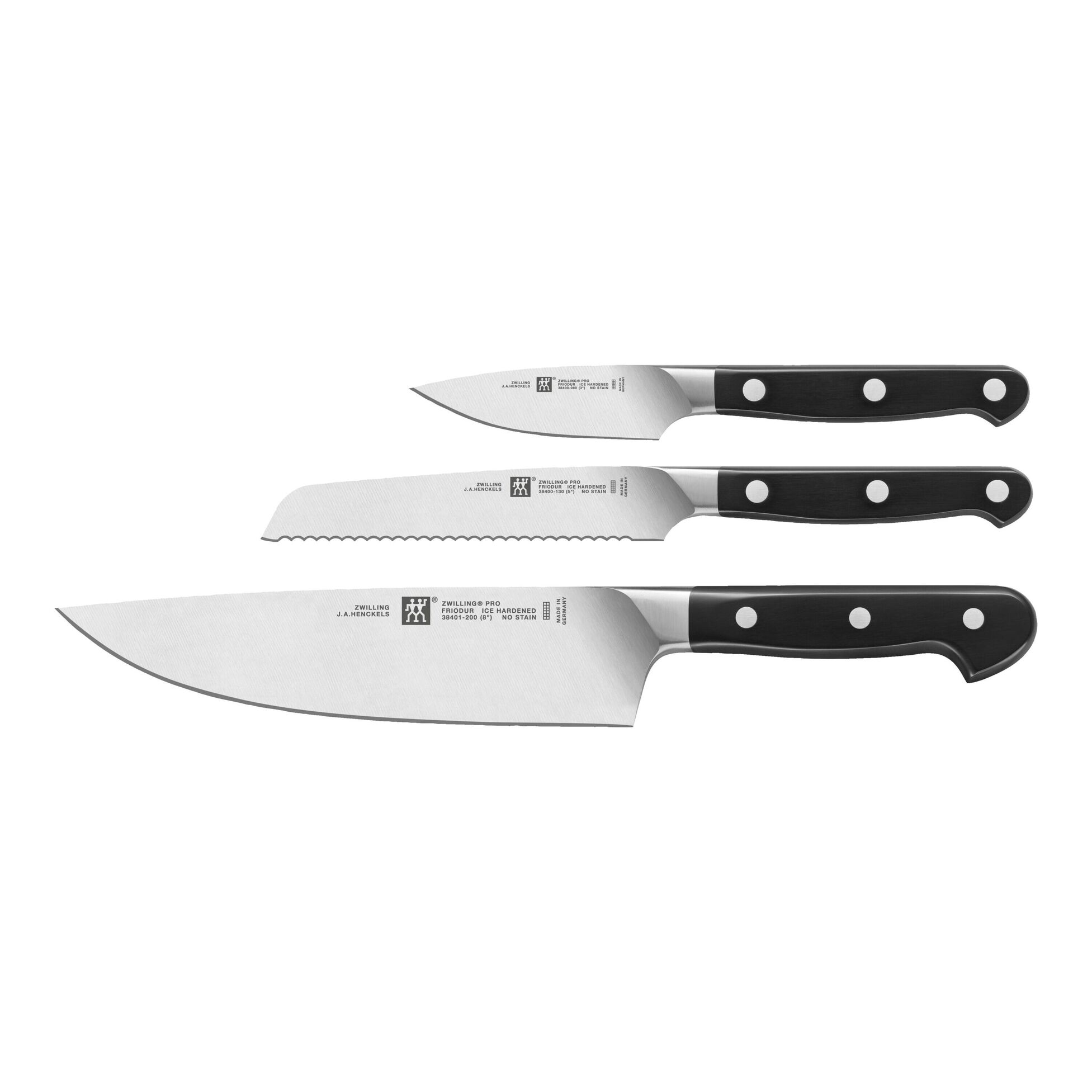 ZWILLING Pro 3-pc Starter Knife Set