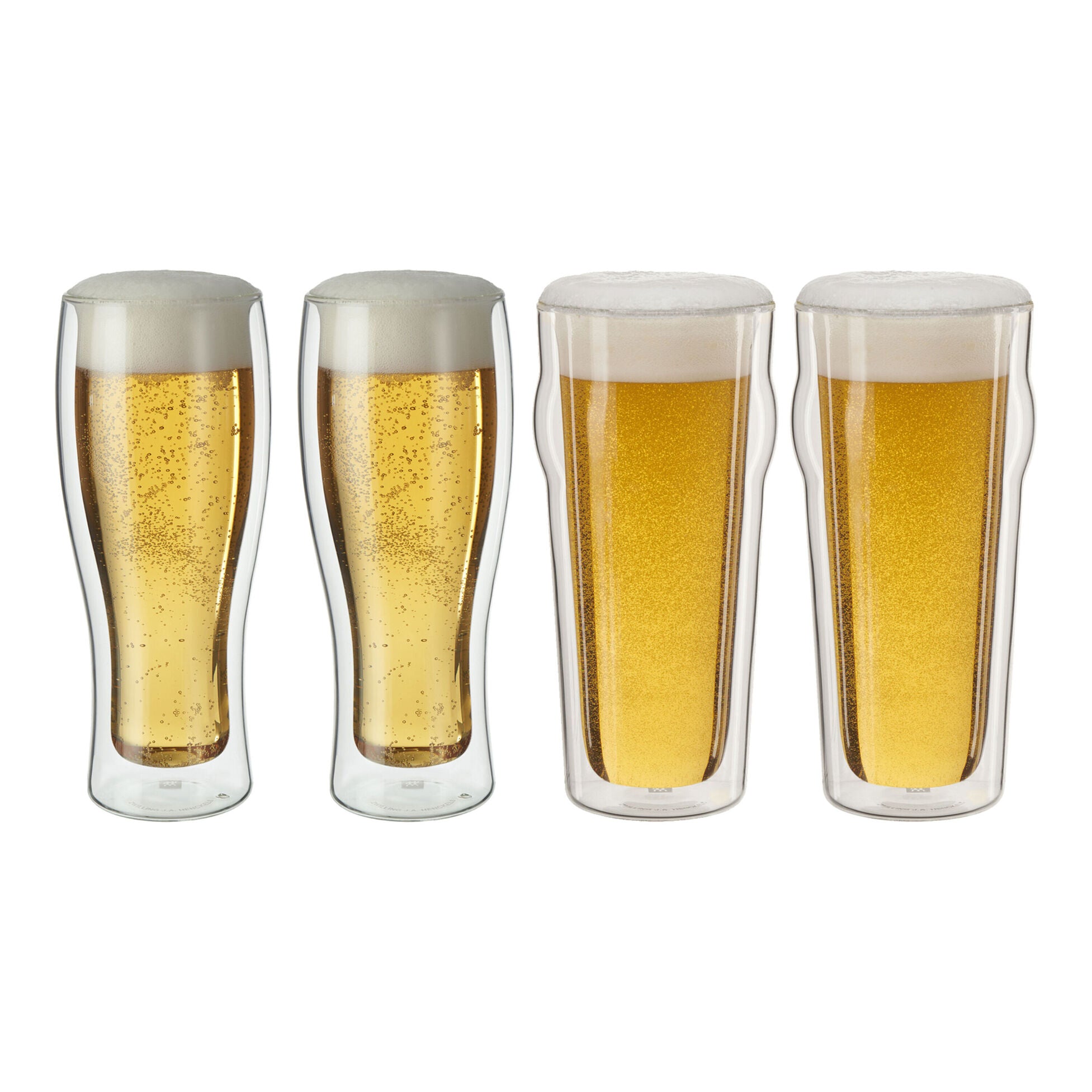 ZWILLING Sorrento Bar 4-pc Beer Glass Set 14 oz & 16 oz