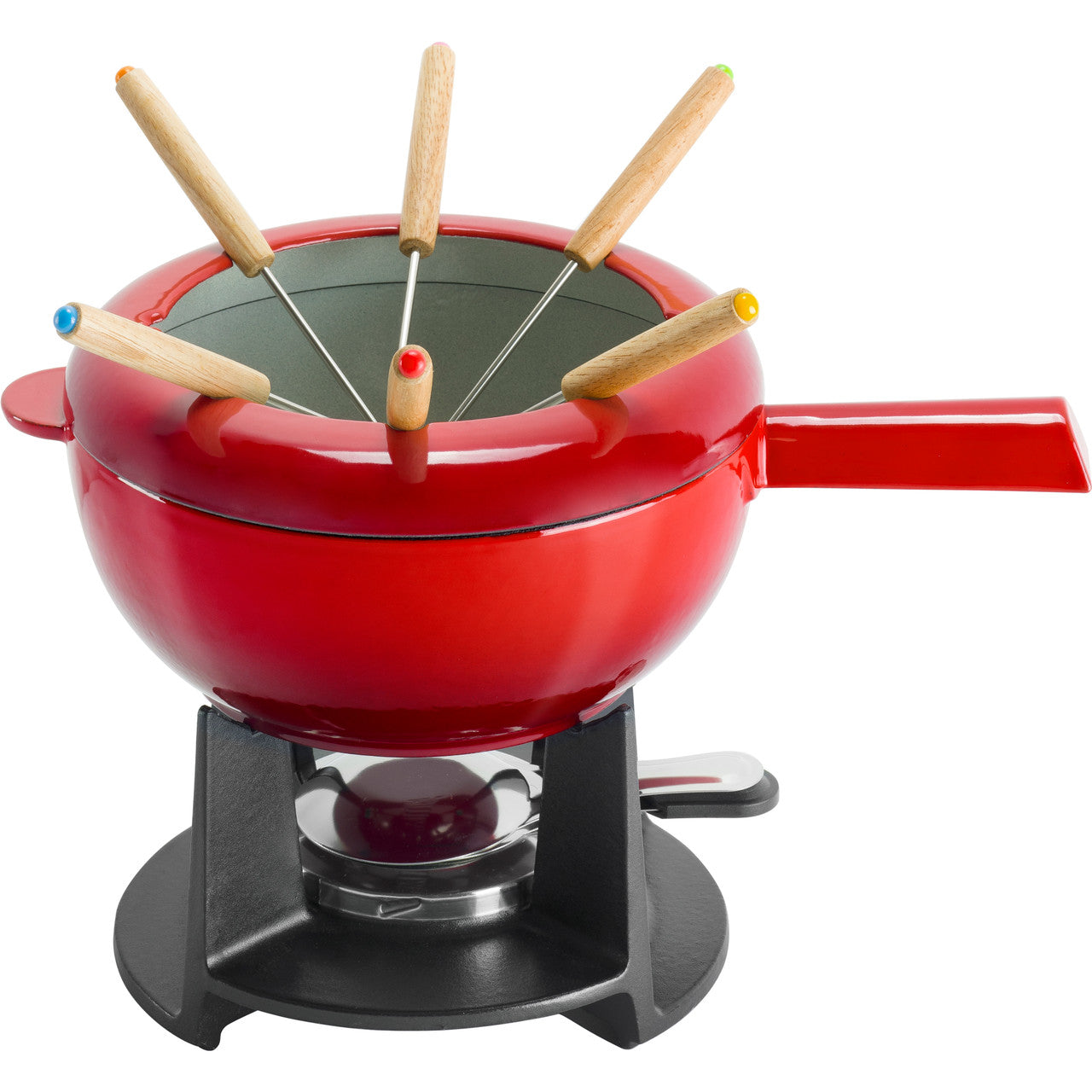 ZWILLING Cookware Specialties 8-inch Fondue Pot with 6 Forks