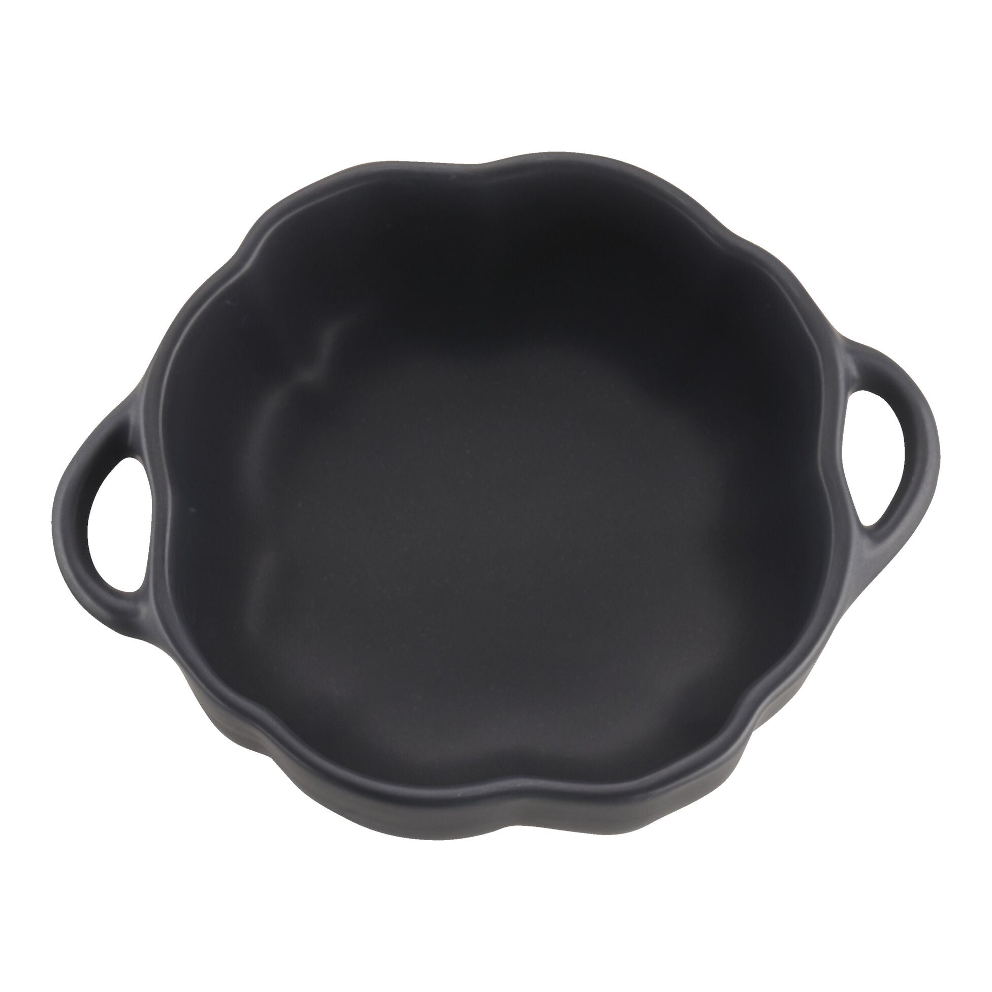 Staub Stoneware 24-oz Pumpkin Cocotte - Matte Black