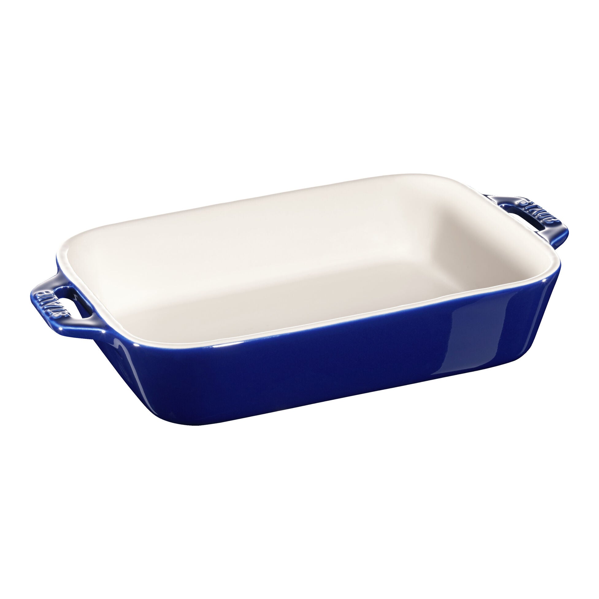Staub Stoneware 2-pc Rectangular Baking Dish Set - Dark Blue