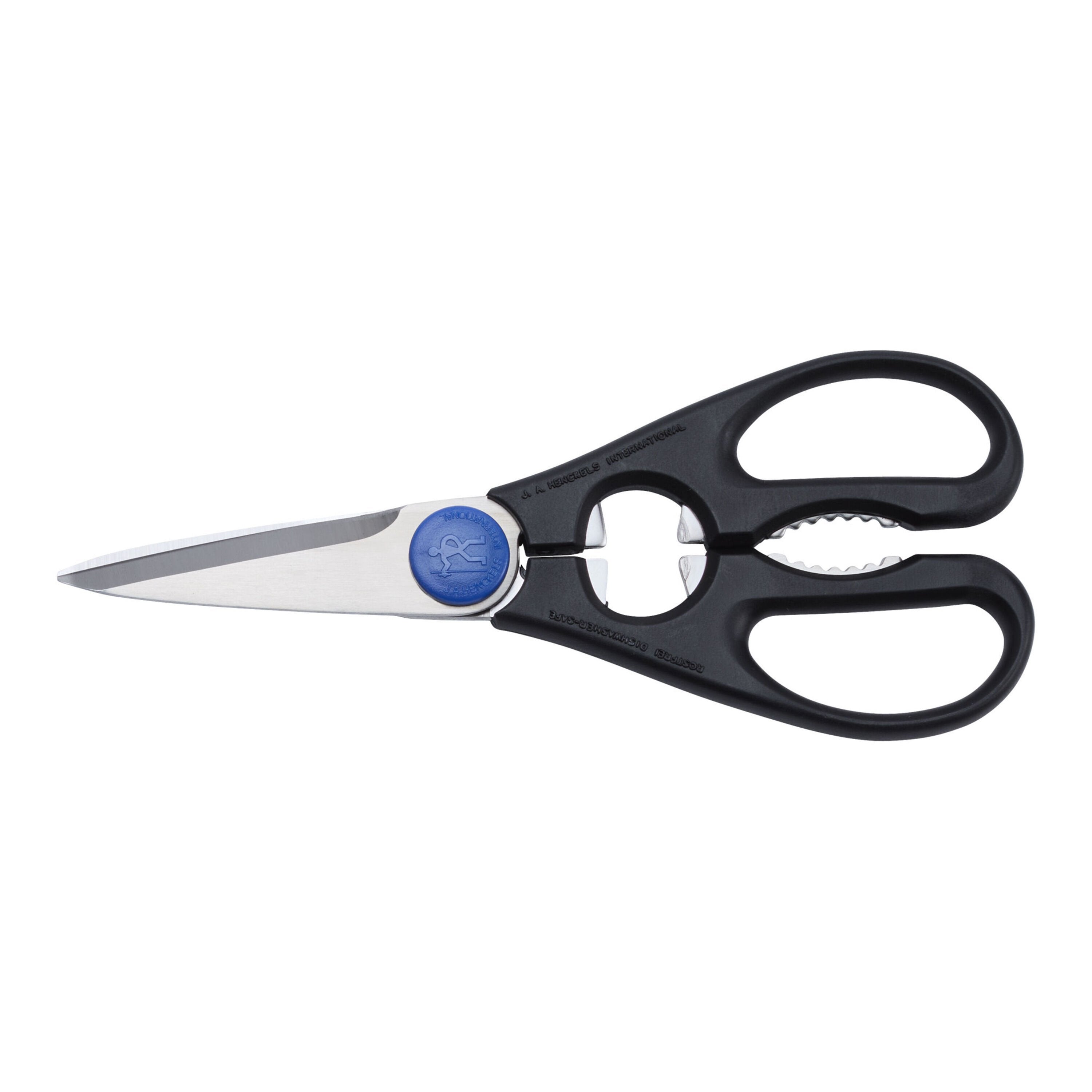 Henckels Kitchen Shears Stainless - Black Handle