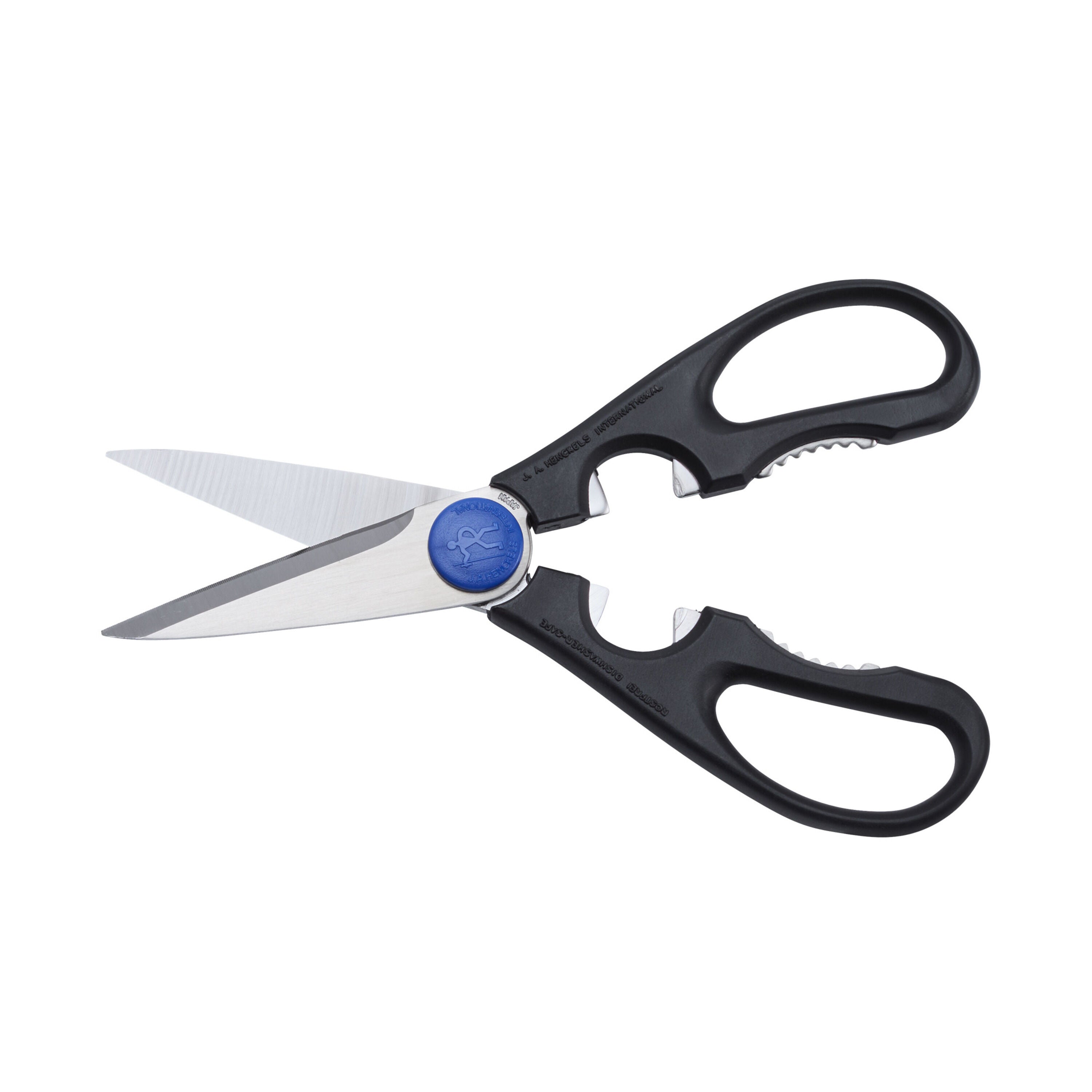 Henckels Kitchen Shears Stainless - Black Handle
