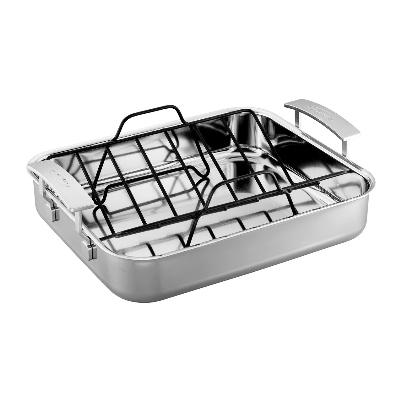 Demeyere Industry 5 15.75-inch Stainless Steel Roasting Pan