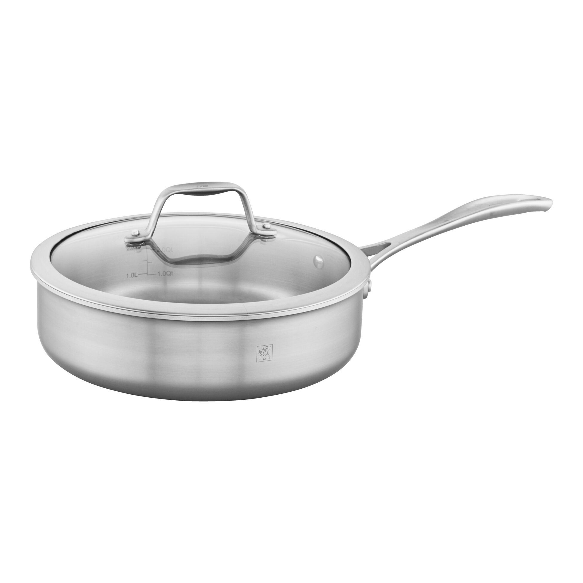 ZWILLING Spirit 3-Ply 3 qt, Stainless Steel, Saute Pan