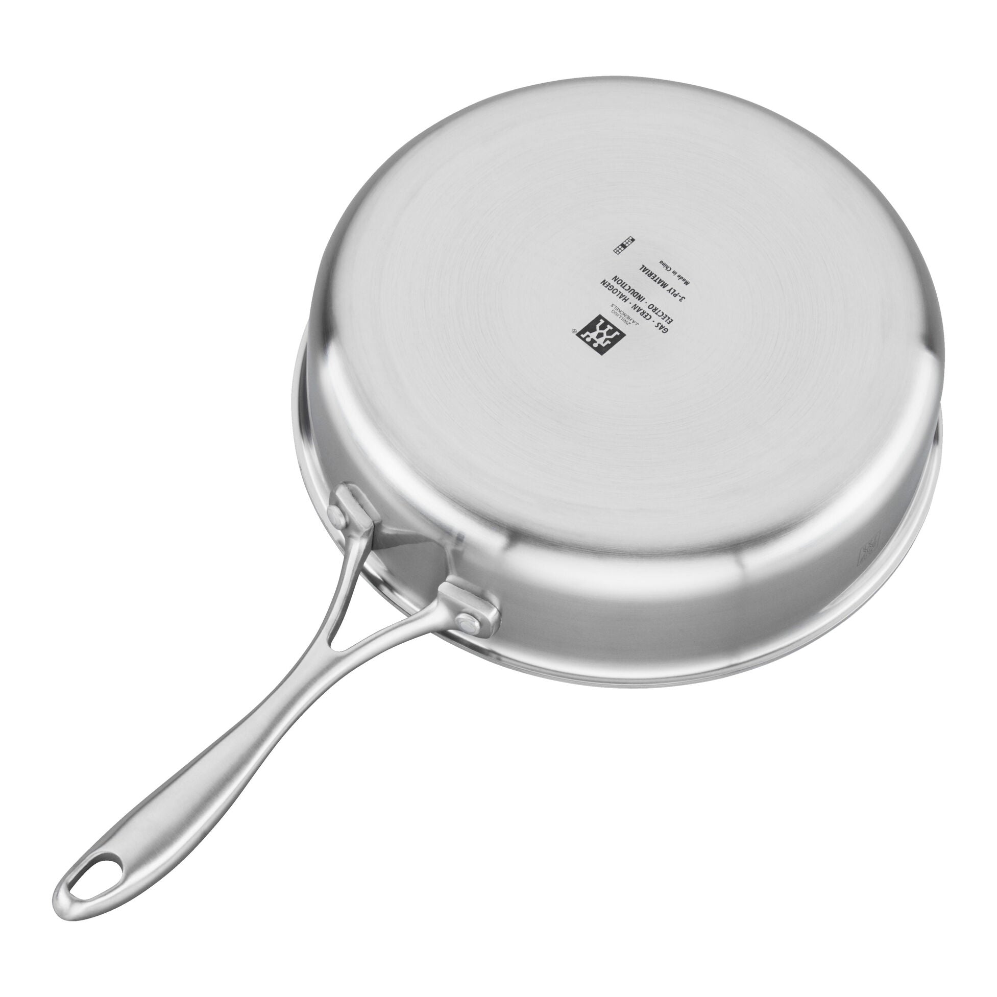 ZWILLING Spirit 3-Ply 3 qt, Stainless Steel, Saute Pan