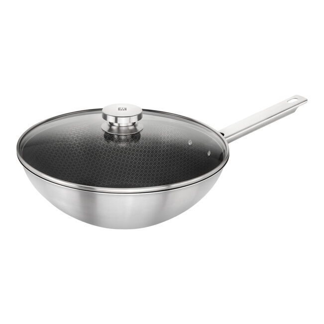 ZWILLING Joy Plus 12-inch, 18/10 Stainless Steel, Wok