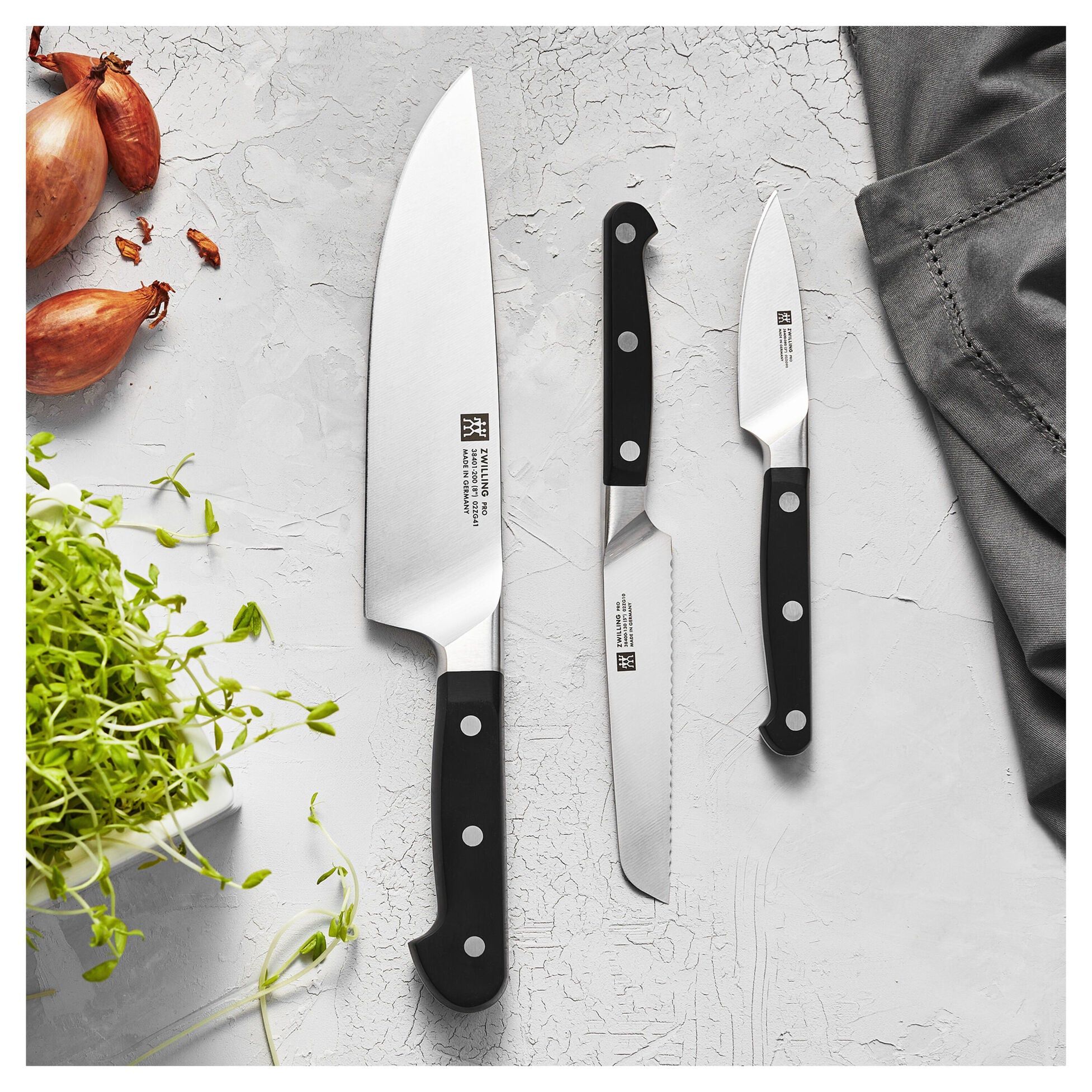 ZWILLING Pro 3-pc Starter Knife Set