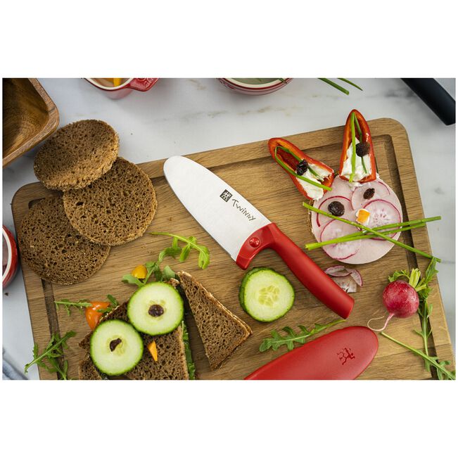 ZWILLING Twinny 4.25 inch, Chef's Knife - Red