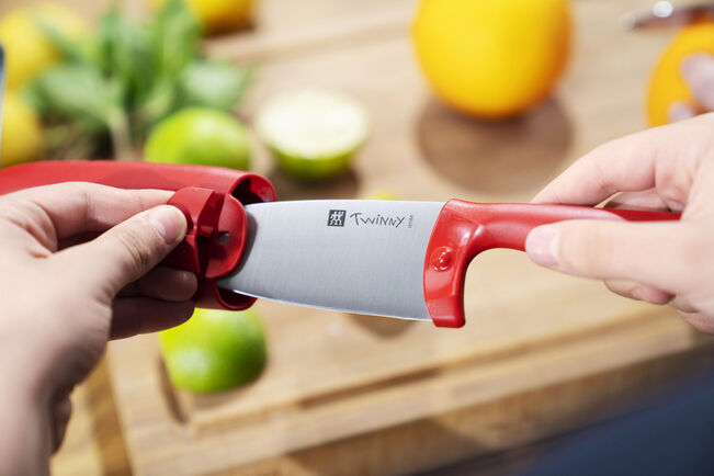 ZWILLING Twinny 4.25 inch, Chef's Knife - Red