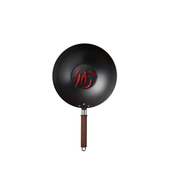 ZWILLING Dragon 12-inch Carbon Steel Wok with Lid