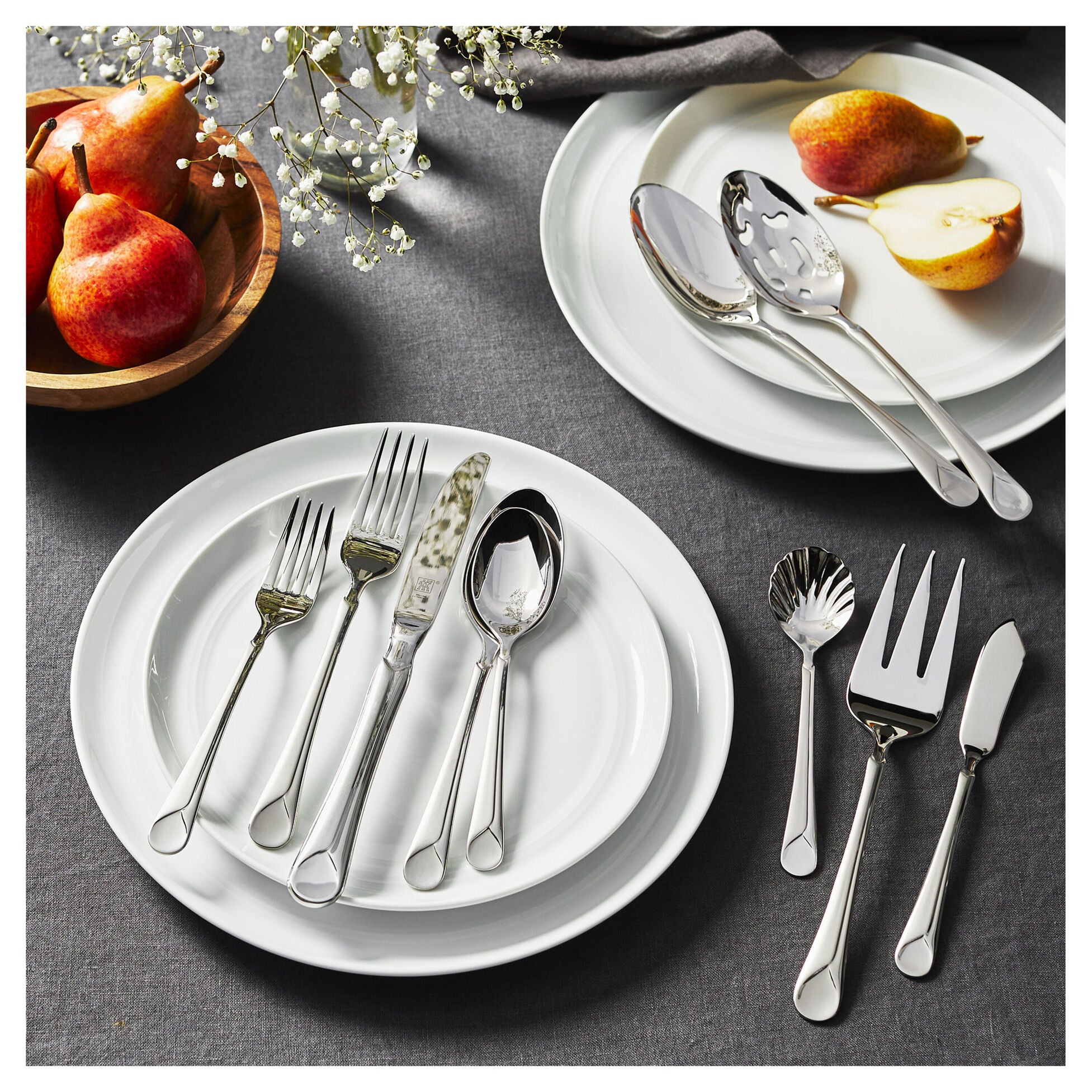 ZWILLING Provence 45-pc 18/10 Stainless Steel Flatware Set