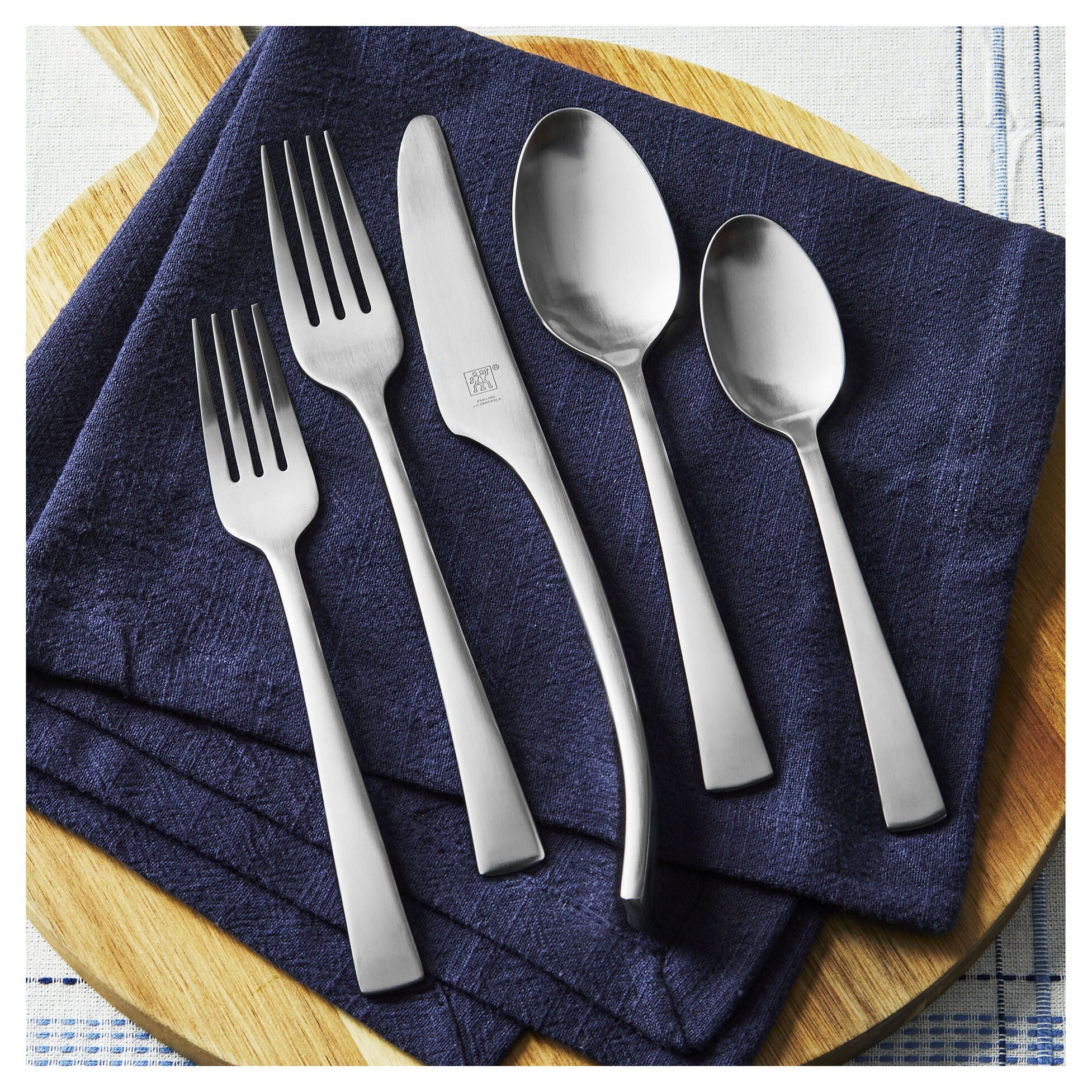 ZWILLING Bellasera Satin 45-pc 18/10 Stainless Steel Flatware Set