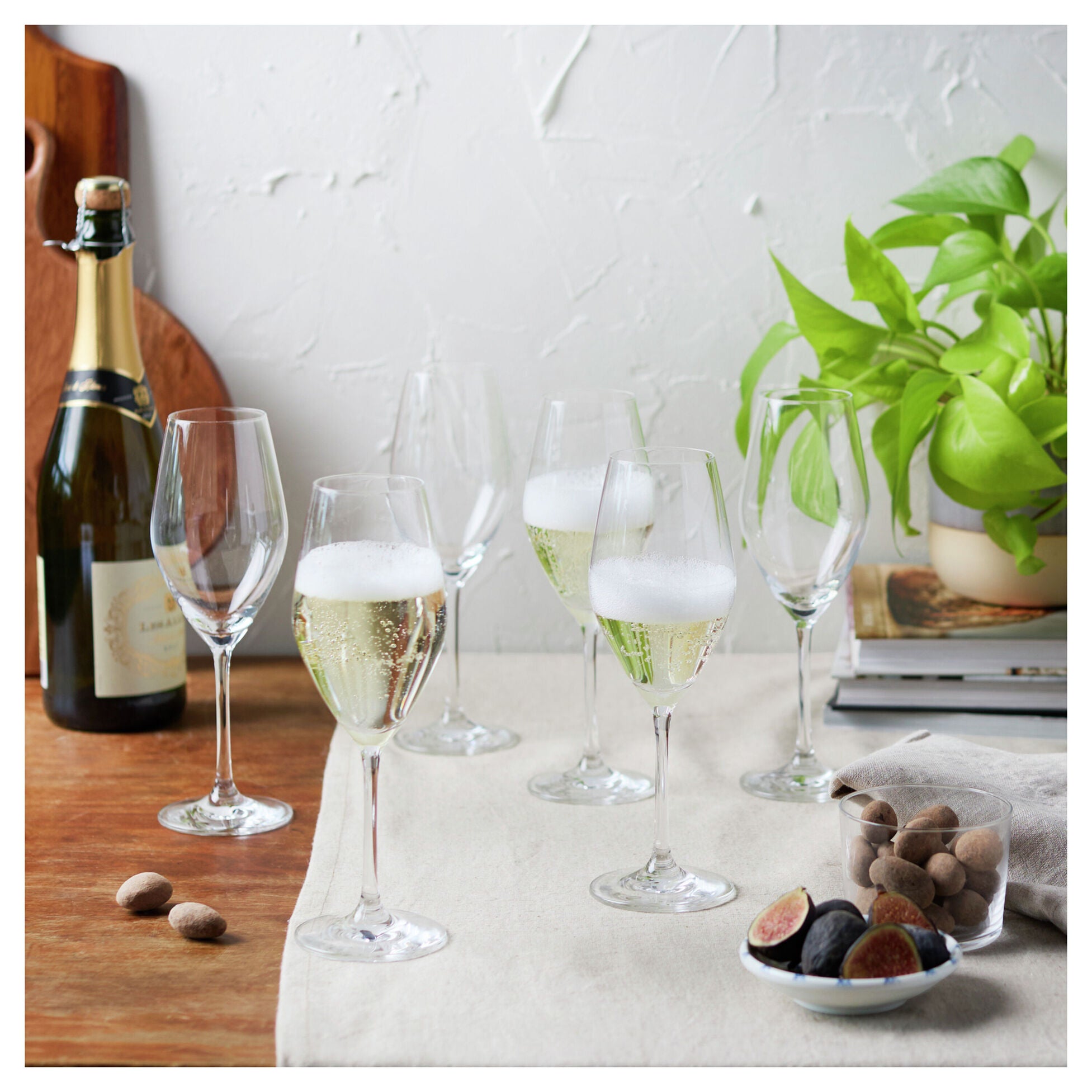 ZWILLING Predicat 6-pc Champagne Stem Glass Set, 8.9oz