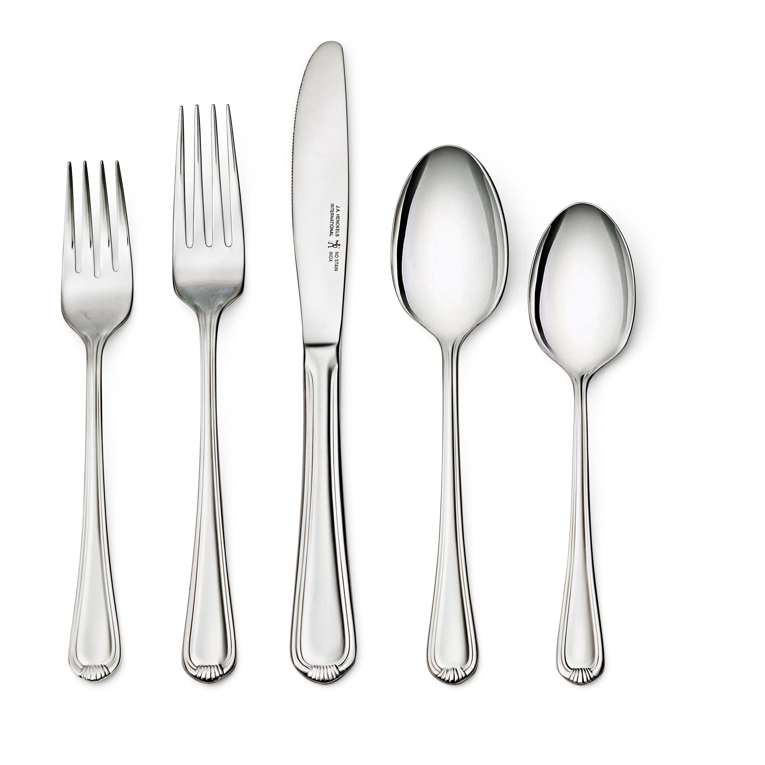 Henckels Alcea 65-pc 18/10 Stainless Steel Flatware Set