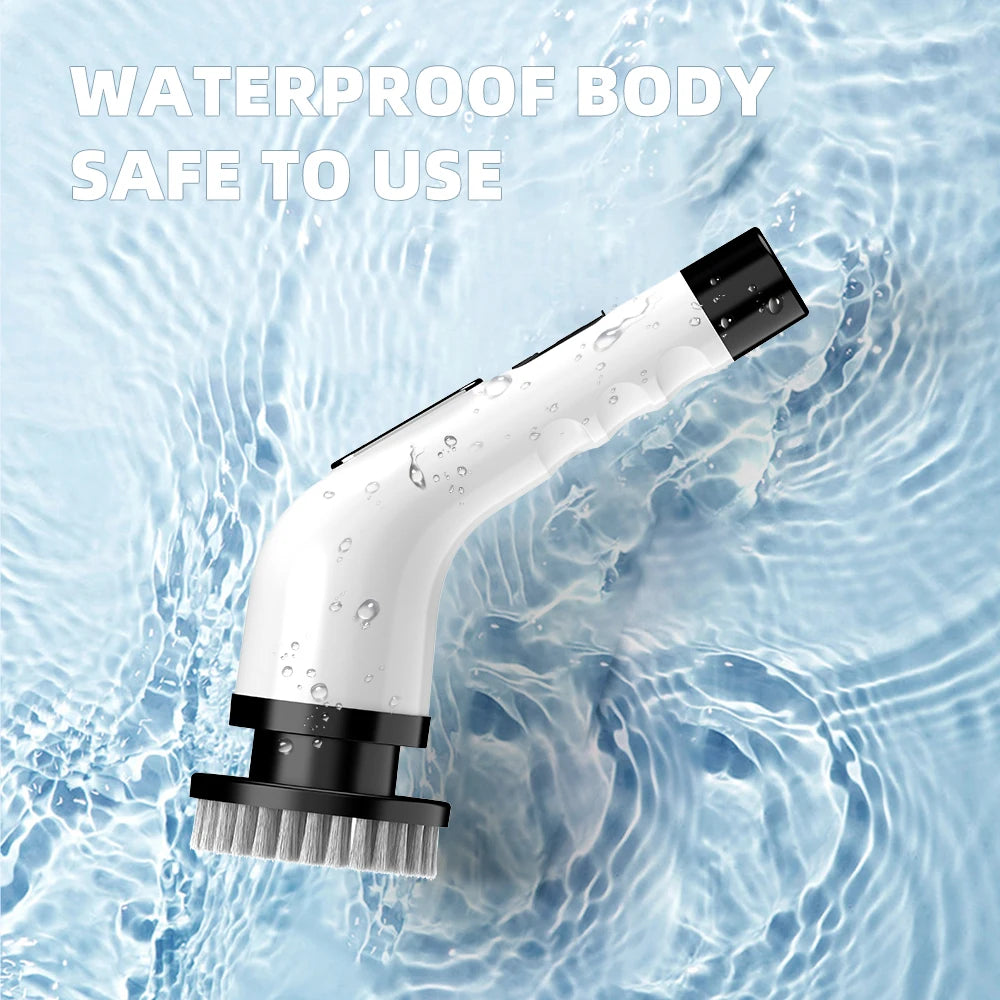 9-in-1 Electric Cleaning Brush – Cordless, Multifunctional, Rotating Scrubber