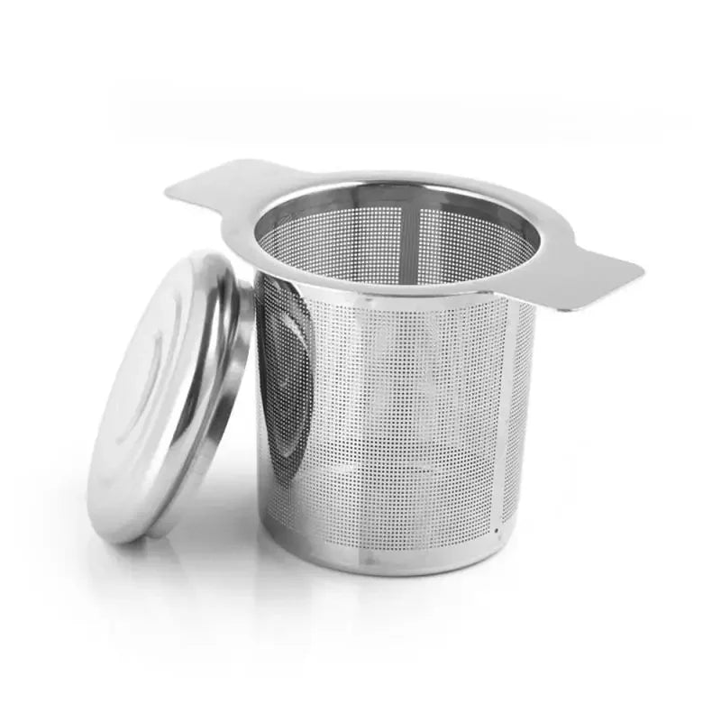Stainless Steel Tea Strainer – Reusable Spice & Loose Leaf Tea Infuser