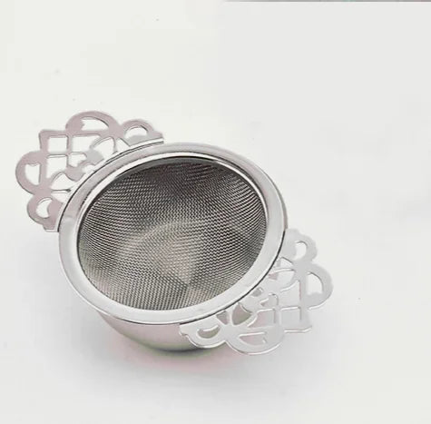 Stainless Steel Tea Strainer – Reusable Spice & Loose Leaf Tea Infuser