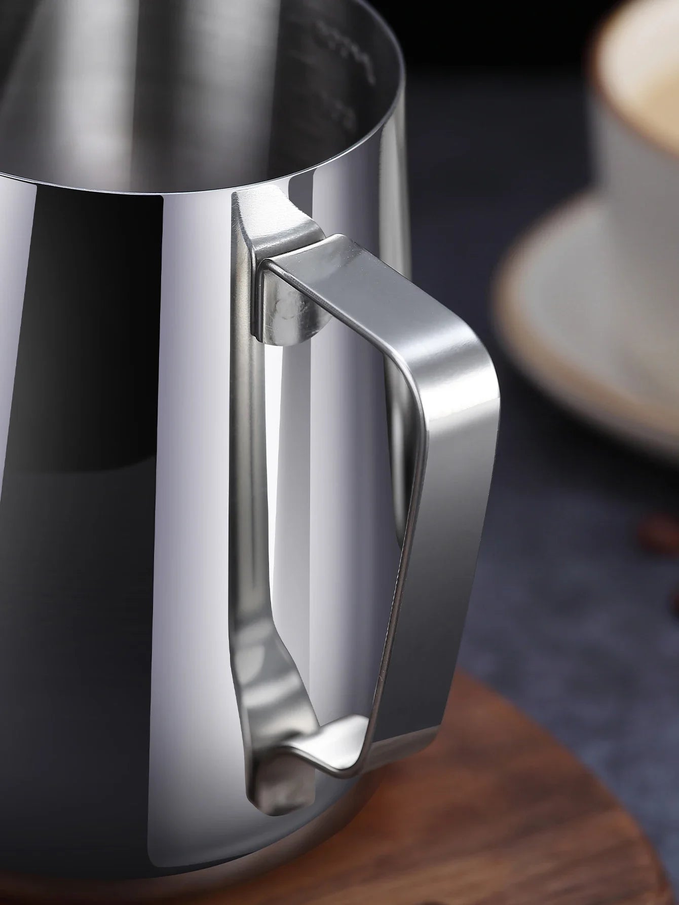 Stainless Steel Milk Frother Jug With Scale Espresso Coffee Milk Frothing For Kitchen Coffee Accessories Coffe Milk