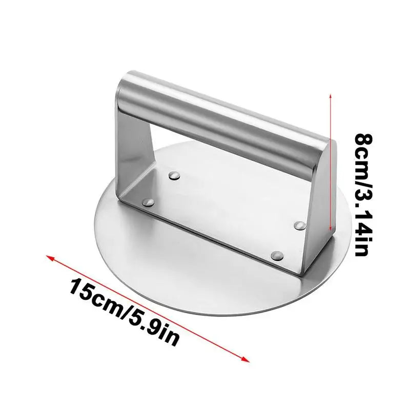 Grill & Griddle Press for Smash Burgers, BBQ, and Flat Top Cooking