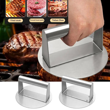 Grill & Griddle Press for Smash Burgers, BBQ, and Flat Top Cooking