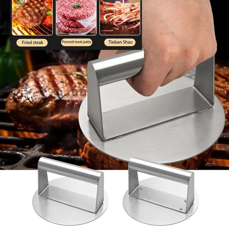 Grill & Griddle Press for Smash Burgers, BBQ, and Flat Top Cooking