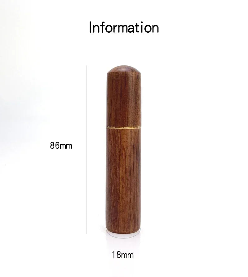 5-Needle Coffee Powder Tamper with Wood Handle