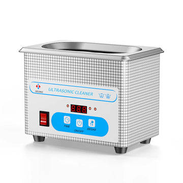 800ml Ultrasonic Cleaner – 40kHz Digital Ultrasonic Cleaning Machine with Timer & Stainless-Steel Basket