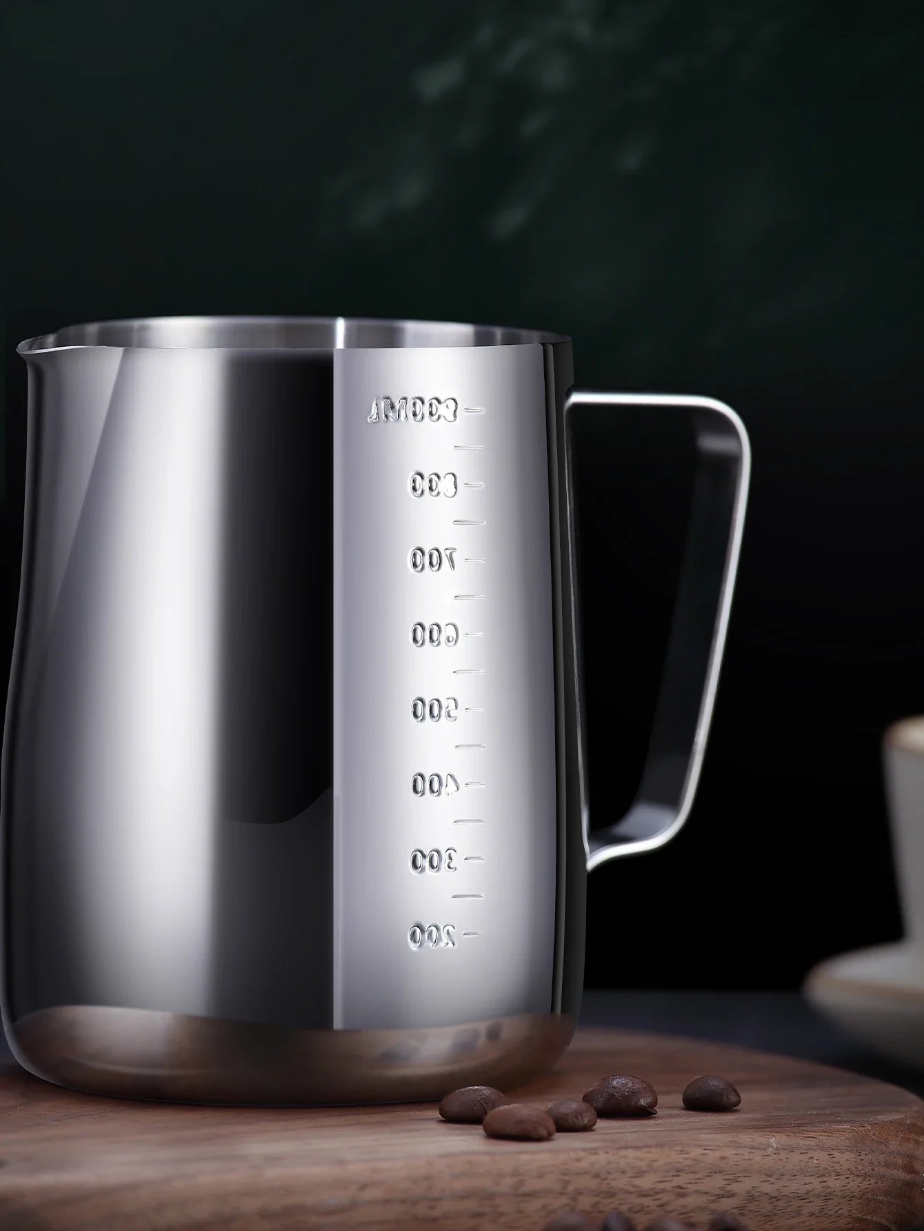 Stainless Steel Milk Frother Jug With Scale Espresso Coffee Milk Frothing For Kitchen Coffee Accessories Coffe Milk