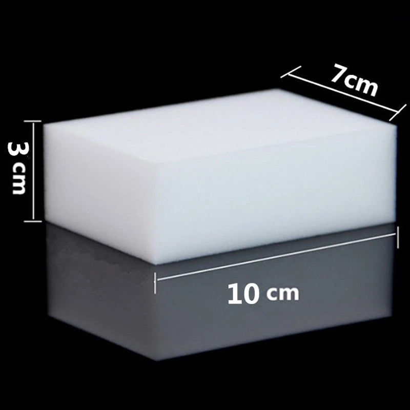 White Magic Sponge Eraser – 100x70x30mm Melamine Foam Cleaner