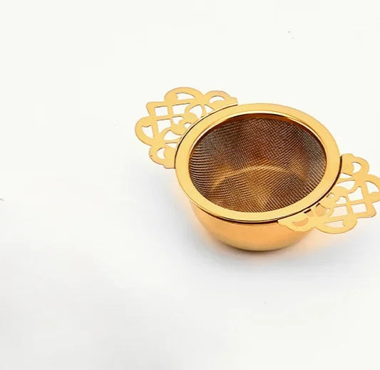 Stainless Steel Tea Strainer – Reusable Spice & Loose Leaf Tea Infuser