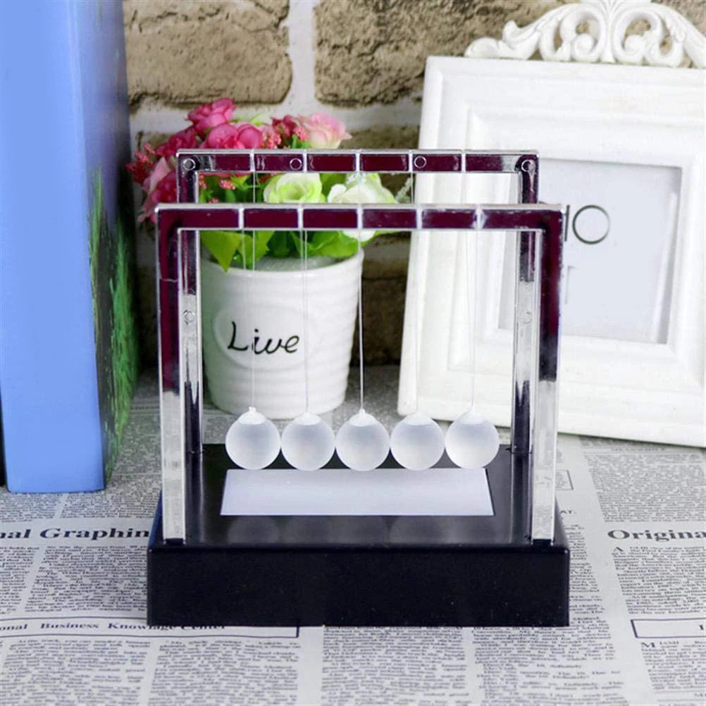 Swinging Balance Balls Desk Toy for Kids and Adults, Science Toy & Office Decor