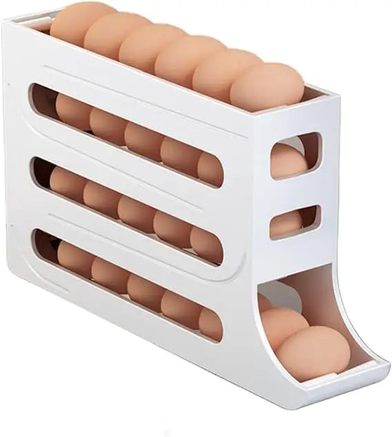 Automatic Egg Dispenser Storage Rack for 30 Eggs