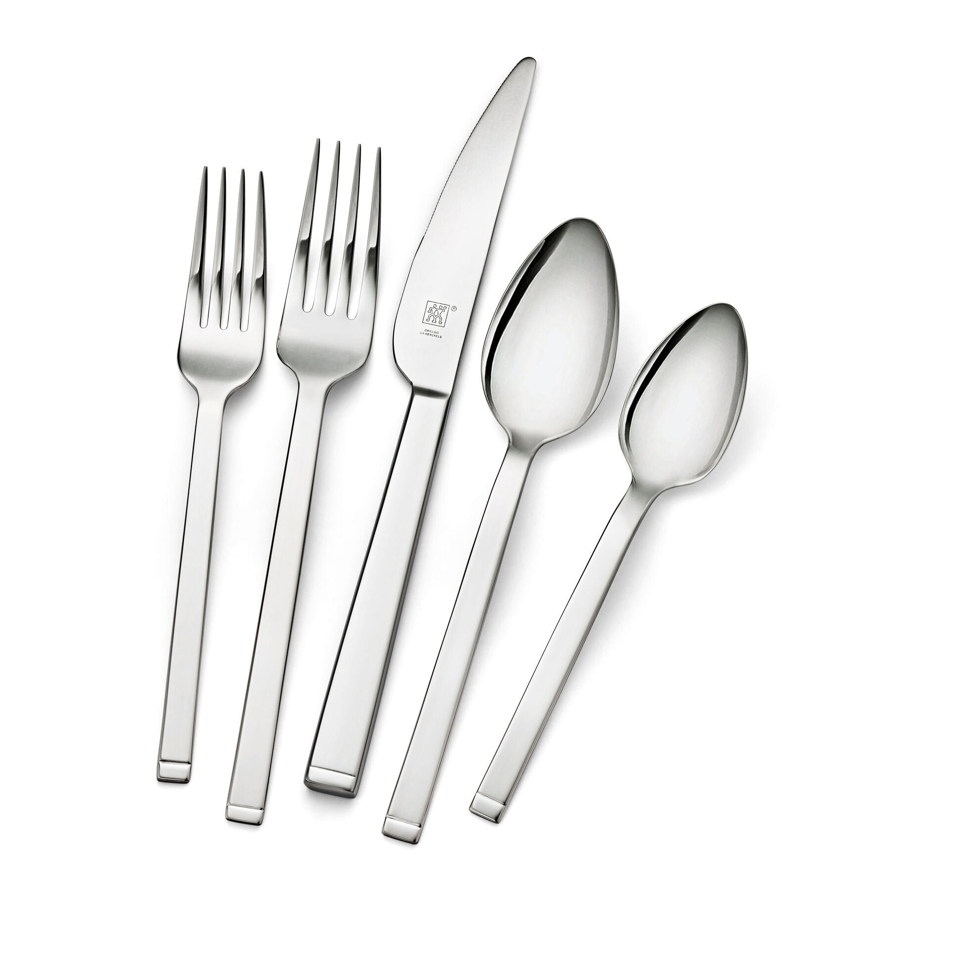 ZWILLING Squared 45-pc 18/10 Stainless Steel Flatware Set
