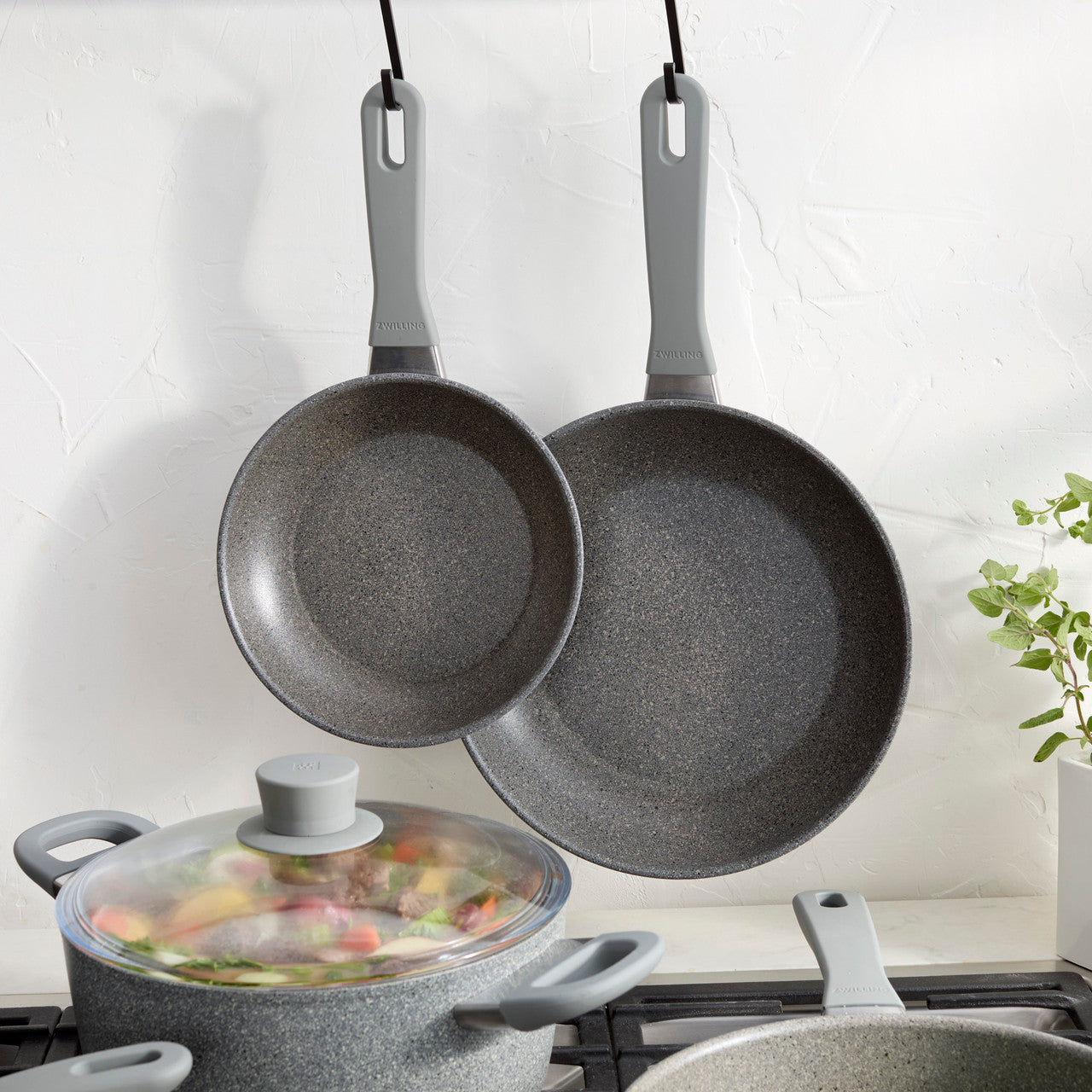 ZWILLING Parma Plus 10-pc Aluminum Nonstick Cookware Set